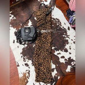 Papermoon Leopard Print Dress